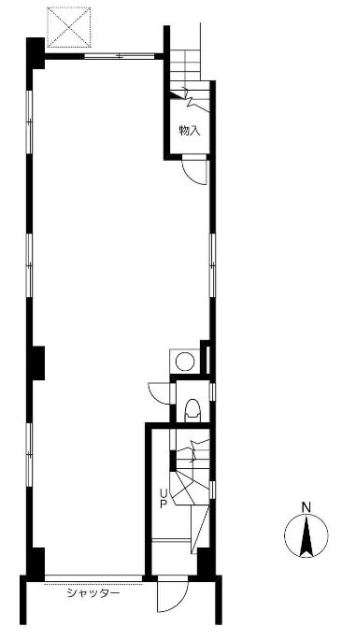 丹羽ビル1F 間取り図