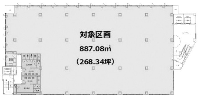 松栄第3ビル5F 間取り図