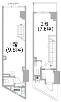 プレールドゥーク駒沢公園102 間取り図