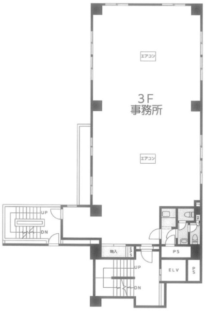 小林ビル本館3F 間取り図