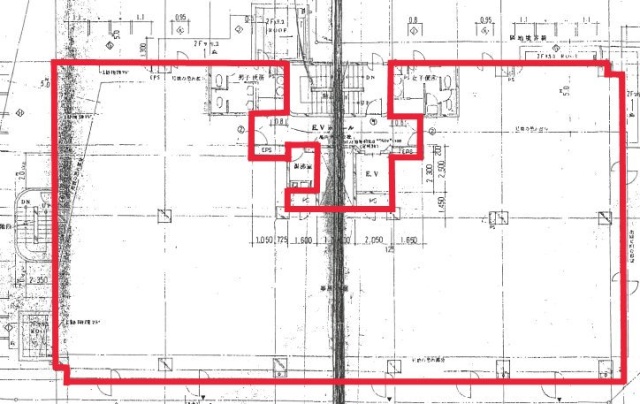 パークサイドビルディング2F 間取り図