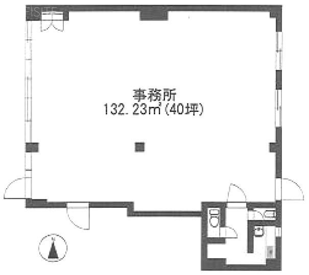 八木ビル102 間取り図