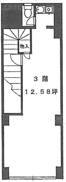 福楽ビル3F 間取り図