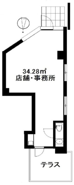 ファインビル101 間取り図