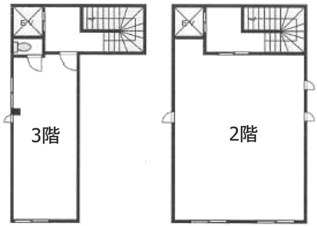 大田中央医療モール(健督)ビル2F～3F 間取り図