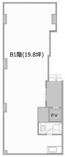 創信ビルB1F 間取り図