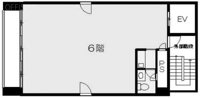 第一浜松町ビル6F 間取り図
