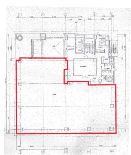 茅場町ブロードスクエア2F 間取り図