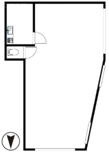 ガディル・タガワビル1F 間取り図