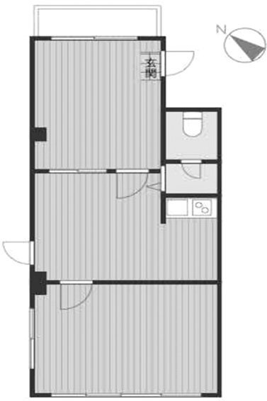 巣鴨SYマンション4F 間取り図