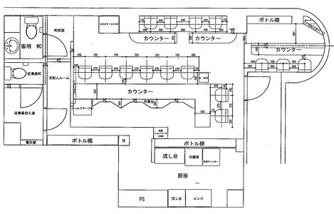 田園キャッスル立川2F 間取り図