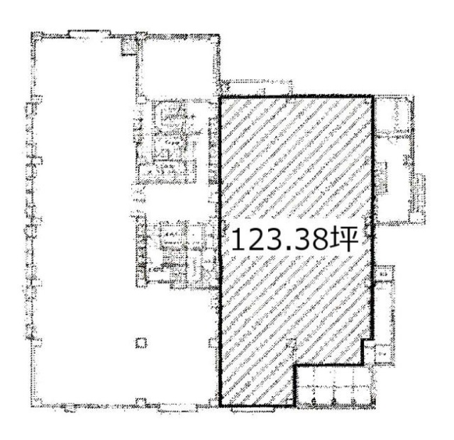 青山小原ビル4F 間取り図