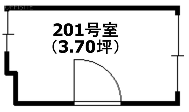 ハーモニ本館201 間取り図