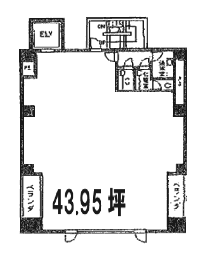 アーバンスクエアⅡ6F 間取り図