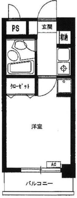 ベルプラザ705 間取り図