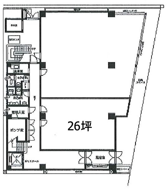 第3クラミビル1F 間取り図