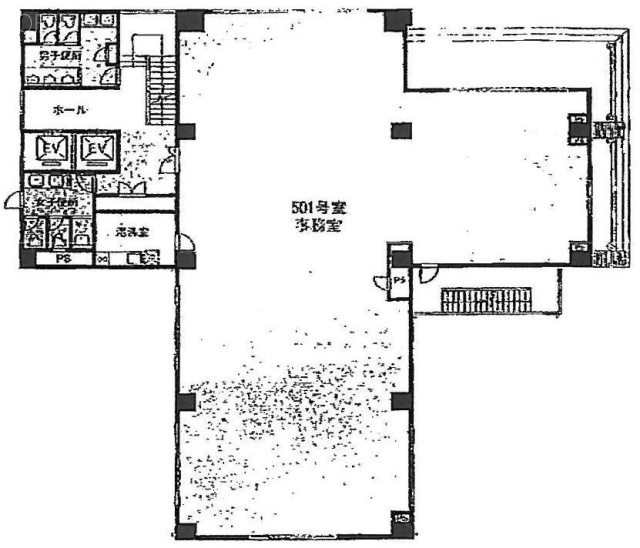 YBビル5F 間取り図