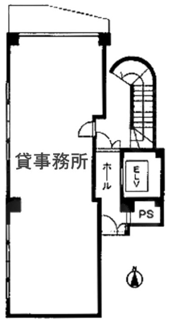 サンイング早稲田ビル1F 間取り図