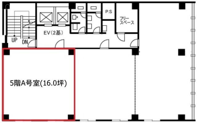 白王ビルA 間取り図