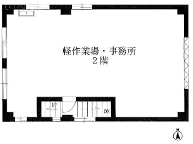 蔵前コーラルリーフビル2F 間取り図