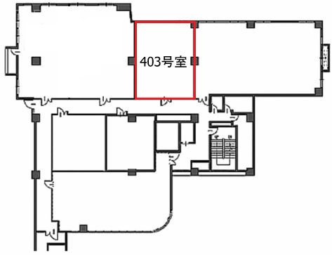 アクロスビル403 間取り図