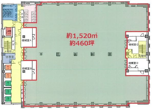 永代ダイヤビル11F 間取り図