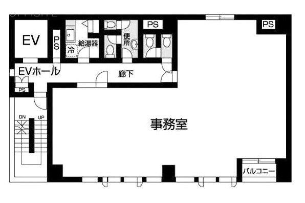 第1石田ビル4F 間取り図