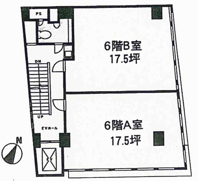 三福ビルB 間取り図