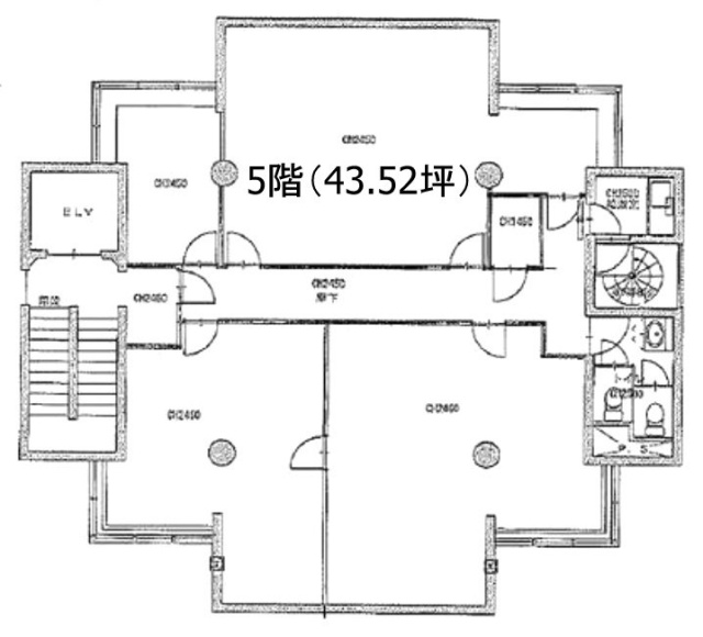 セレクト大宮東町ビル5F 間取り図