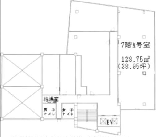 ワールド宇田川ビルA 間取り図