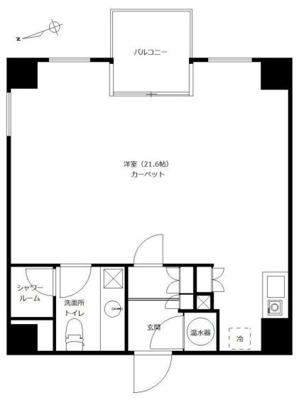 IL CENTRO CERENO403 間取り図