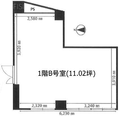 ワコーレ千駄木ビルB 間取り図