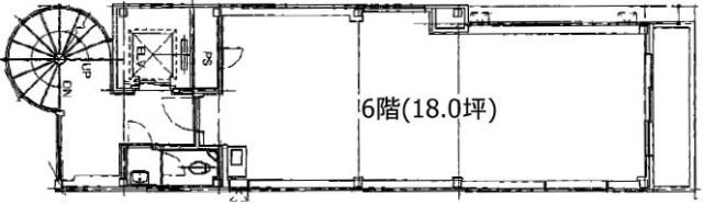 星野神田西口ビル6F 間取り図