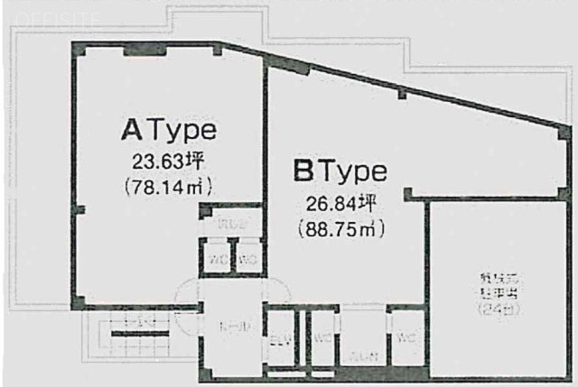 高野ビル602 間取り図