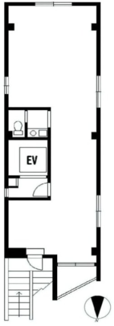 麻布西脇ビル2F 間取り図