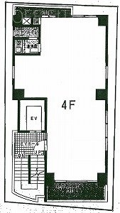 松濤スクエアビル4F 間取り図