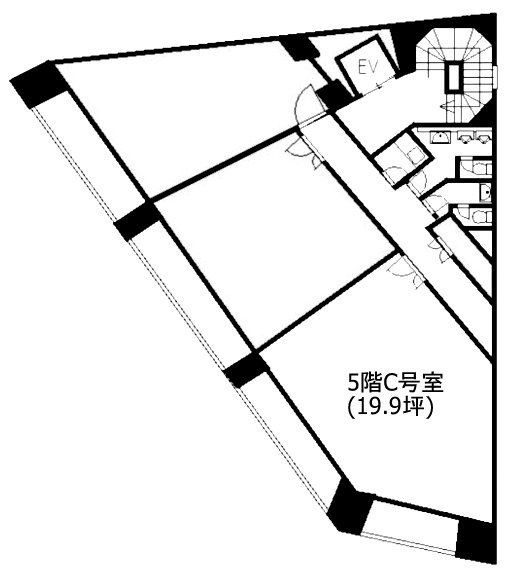 丸善大塚ビルC 間取り図