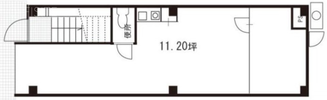 染谷ビル1F 間取り図