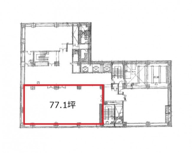 新横浜ファーストビルB202 間取り図