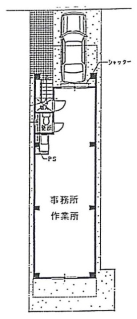 原田ビル1F 間取り図