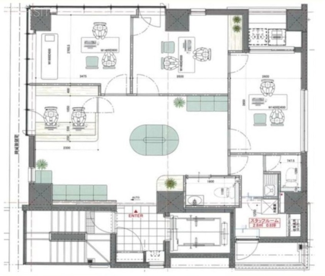 トレディパーチェ門前仲町4F 間取り図