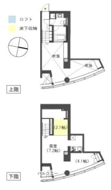 FLAMP606 間取り図