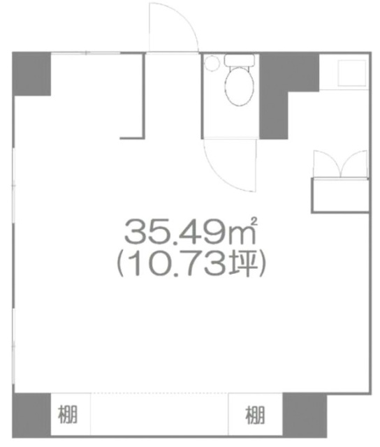 カーサ御苑701 間取り図