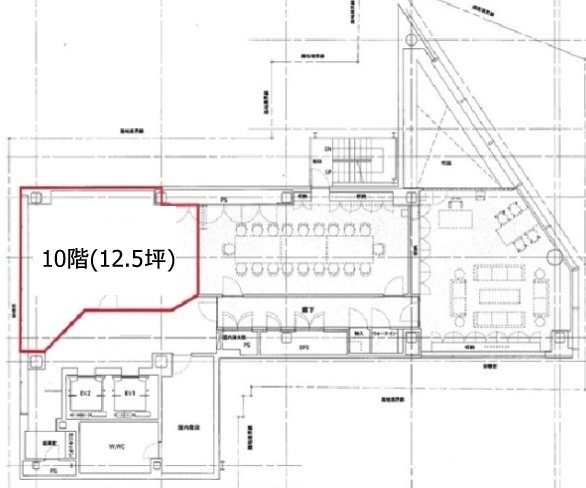 ヒューリック神田須田町ビル10F 間取り図