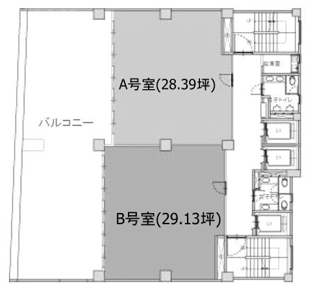 イマス久松町ビルA 間取り図