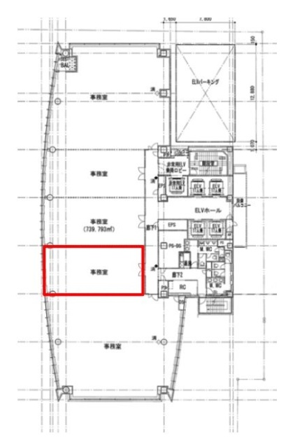 GLASS CITY SAKAE502 間取り図