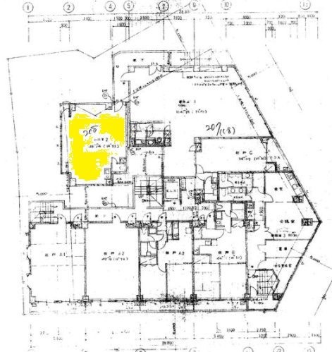 ベルハイム西荻窪第3208 間取り図