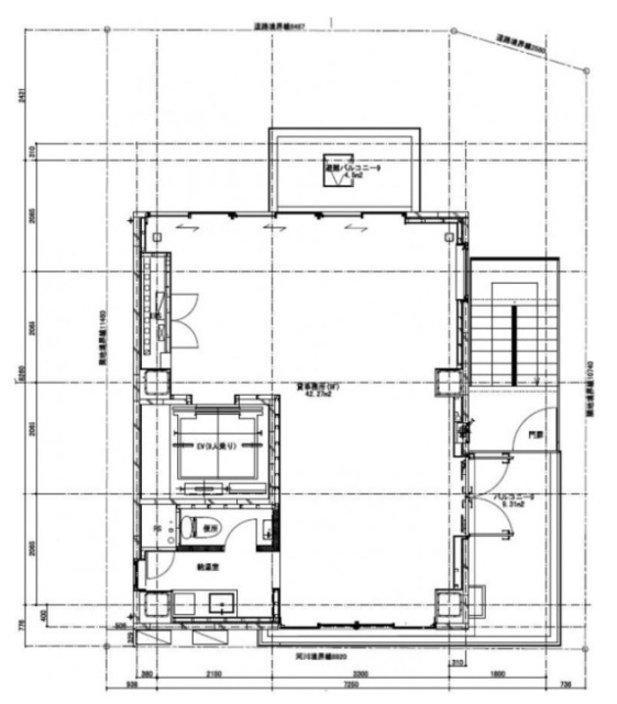 WHARF神田三崎町ビル9F 間取り図