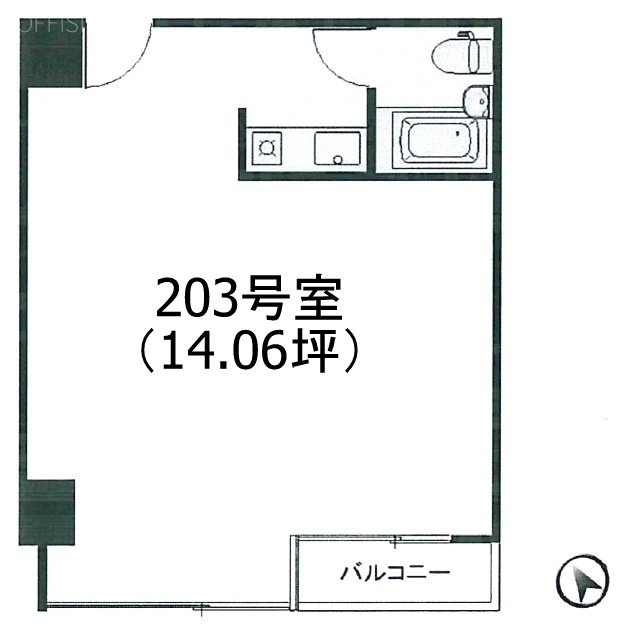 KENZO HAUS kiyosumi garden203 間取り図