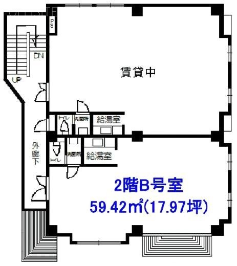 青山ホワイトテラスビルB 間取り図